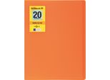 Pagna 21012-09 Pagna Sichtbuch "School"", Din A4, Mit 20 HüLlen, Orange"