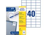 Avery - Hochglanzpapier - Weiß - Ansi A (Letter) (216 X 279 Mm) - 200 Blatt (3651)