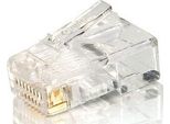 Equip Stecker Cat5E Ungeschirmt RJ45 Premium 100Stk Transp.