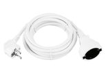 Rev - Cavo Di Prolunga Dell'alimentazione (W) (M) - Corrente Alternata 250 V - 3 M - Bianco
