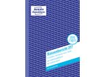 Avery Zweckform® 317 317 Rapporto Di Cassa, Din A5, Preperforato, 2 X 50 Fogli, Bianco, Giallo