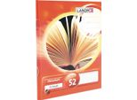 Landr Oktavheft Din A6, Kariert, 70 G/Qm, 32 Blatt