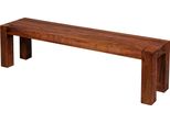 Panca Per Sala Da Pranzo In Legno Massiccio Wohnling 160 X 35 Cm In Legno Di Sheesham; WL1.323