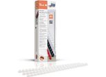 Peach PB408-01 Peach BinderüCken Weiß 8 Mm 100Er-Pack