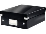 Scatola Di Organizzazione Leitz Click & Store Wow, Piccola, Nera