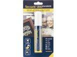 Securit BL-SMA720-WT Marcatore A Gesso Securit Original Large, Bianco, Confezione Blister Da 1 Pz