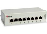 Equip Pro - Patch Panel - Hellgrau - 8 Ports (227369)