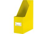 Leitz 6047-00-16 Cartella Per Riviste Leitz Click & Store Wow, A4, Cartone Rigido, Giallo