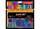 Stabilo Point 88 Arty Penna Tecnica Multicolore 24 Pz