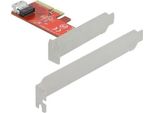 Delock - Schnittstellenadapter - U.2 Nvme Low-Profile - 64 Gbit/S - Pcie 4,0 X4 (90483)