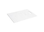 Tagliere In Plastica, 32 X 22 Cm, Bianco