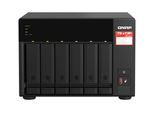 Qnap TS-673A Nas Tower Ryzen Embedded V1500B 8 Gb DDR4 0 Tb Qnap Turbo System Nero