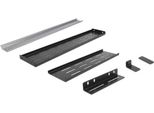 Delock - Din-Schienenmontagekit - Rack Montierbar - Schwarz - 4U - 48.3 Cm (19")"