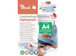 Peach 510971 Peach Laminierfolien A4 80 Mic Express 100Stk. Highspeed