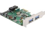 Delock - Usb-Adapter - Pcie 2,0 Low-Profile - Usb, USB2.0, USB3.0, Usb 3,2 Gen 1 (90096)