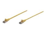 Intellinet 342360 Intellinet Patchkabel RJ45 U/Utp Cat6 2.00M Hebelschutz Gelb
