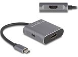 Delock Usb Type-C Splitter Zu 2 X Hdmi Mst Mit Usb Type-C