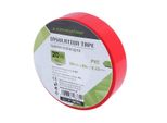 Nastro Isolante In Pvc 0,15 Mm X 19 Mm X 20 M, Rosso, 1 Pz.