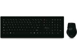 Mediarange MROS104-FR Tastiera Mouse Incluso Ufficio Rf Wireless Azerty Francese Nero - Grigio (MROS104-FR)