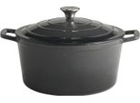 Aps 88307 Casseruola Aps Con Coperchio 5STARS, 6,0 Litri, Antracite