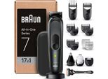 17-in-1 Barttrimmer/Bartschneider, Trimmer/Haarschneider Herren, Haarschneidemaschine, 100 Min. kabellose Laufzeit