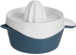 Spremiagrumi Excellent Houseware, Polipropilene, 17X12,5X10,5 Cm, 480 Ml, Bianco/Blu