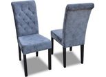 8X Chesterfield Sedia Set Sedile Imbottitura Set Sala Da Pranzo Sedie Poltrona Pelle K11