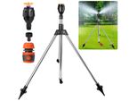 Irrigatore Rotante Con Treppiede 360 Gradi Irrigazione Treppiede Rotante Irrigatore Automatico Grande Area Telescopico Irrigatore Treppiede