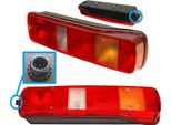 Luce Freno Posteriore Destra Volvo Fh Fm Fmx Nh 9/ 12/ 16, 20565106, 20892370, 21063891, Con Connettore Laterale Rotondo Amp | 2001-2012