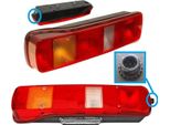 Luce Freno Posteriore Sinistra Volvo Fh Fm Fmx Nh 9/ 12/ 16, 20565103, 20565105, 20892367, 21063887, Con Connettore Laterale Rotondo Amp | 2001-2012