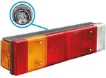Bremsleuchte Hinten Links Man L M F 2000, G/M/F 90, 81252256465, 81252256471, 81252256488, 81252286025, 81252286029, 81252286034, Mit Rundstecker Typ Man