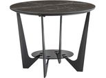 Couchtisch Paroli, Schwarz (Schwarz, Schwarz, Schwarz Marmorisiert), B:60Cm H:42Cm T:60Cm, Tische, Couchtisch