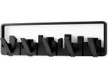 Umbra Skyline Appendiabiti Nero Con 5 Ganci Mobili Appendiabiti In Plastica