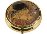 Goebel Gustav Klimt - Der Kuss (Pillendose, Metall-Kombi)