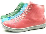 Sneaker Alta Andrea Conti Donna Stringata In Pelle Dinamica 0341500, Misura:37 Eu, Colore:Rosa