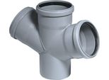 Doppia Diramazione Per Tubi Di Fognatura Ht 67° Ø 110/50/50 Mm