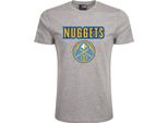 Camicia New Era Basic - Nba Denver Nuggets Grigio