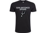 Camicia New Era Basic - Nba San Antonio Spurs Schwarz
