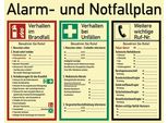 Piano Di Allarme/Emergenza Asr A1.3/DIN En Iso 7010/DIN 67510 L620Xl480Mm Ku.