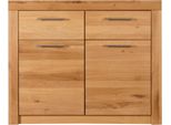 Schuhschrank Vogl MÖBelfabrik "Toronto", Braun (Wildeiche), B:100Cm H:82Cm T:42Cm, SchräNke, Schuhschrank