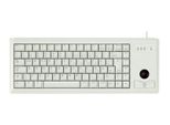 Cherry G84 4400 - Tastatur - PS/2 - 84 Tasten - Trackball - Hellgrau - Deutsch (G84-4400LPBDE)