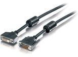Equip 118972 Connettore Dvi Equip DVI(24+1) -> DVI(24+1) St/Bu 1,80M Nero