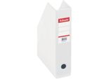 Esselte 56000 Cartella Per Riviste, A4, Cartone Con Rivestimento In Pvc, Bianco