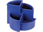 Helit Multik "Cher Linear, 4 Scomparti, Polistirolo, Blu"