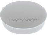 Magnetoplan Discofix Magnete Rotondo "Standard"", Grigio"