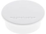 Magnetoplan Discofix Magnete Rotondo "Colore"", Bianco"