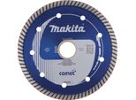 Makita Disco Diamantato 125X22,23Mm Solido (Asciutto/Umido) Calcestruzzo, Mattoni, Piastrelle