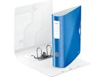 Leitz 1106-00-36 1106 Active Wow Cartella A4 - 82 Mm, Blu Metallizzato