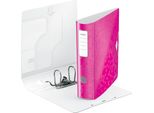 Leitz 1106-00-23 1106 Active Wow Cartella A4 - 82 Mm, Rosa Metallizzato