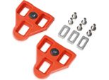 Xlc Cleatset PD-X04 Adatto Ai Pedali Xlc Look, 9°, Rosso